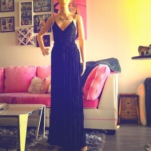 ANGL Long Flowy Ultra Maxi Dress! 😻😻😻 Boho Chic!  Valentines Day!💕